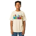 thumbnail image 1 of Be Kind Kids T-Shirt – Positive Message Tee, Inspirational Kindness Shirt, Cute Graphic Tee for Boys & Girls, Motivational Kids Apparel (Natural, XS), 1 of 2