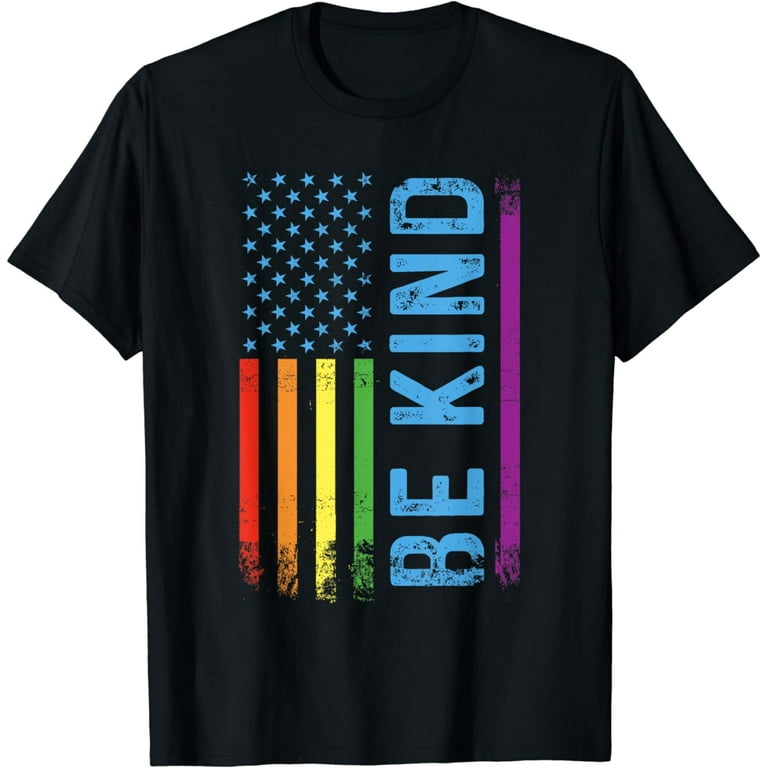 Rainbow Lgbt Usa Flag Gay Pride Gift T-Shirt Rainbow Lgbt Usa Flag Gay Pride Gift T-Shirt