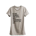 thumbnail image 1 of Be Kind Languages Women's Fashion Relaxed T-Shirt Tee Heather Tan X-Large, 1 of 3