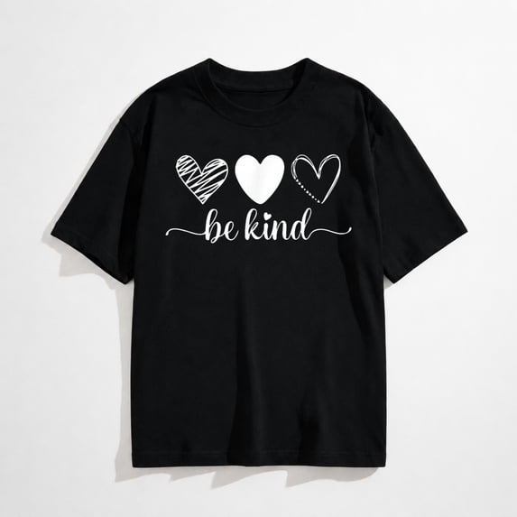 Be Kind Minimalist Love Kindness Positive T-Shirt