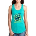 thumbnail image 1 of Be Kind Only Myself Spray Racerback Tank Women -Image by Shutterstock, Female Small, 1 of 4