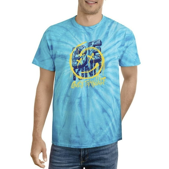 Be Kind Only Myself Spray Tie Dye Cyclone Men -Image by Shutterstock, Male Small