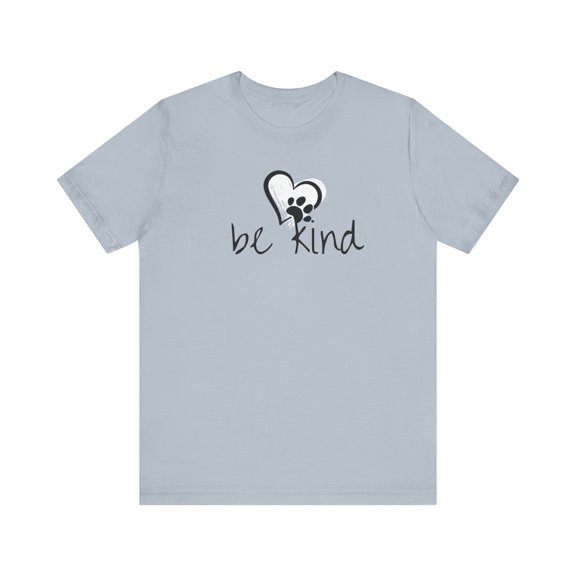 Be Kind Paw Graphic Unisex Jersey Short Sleeve T-shirt