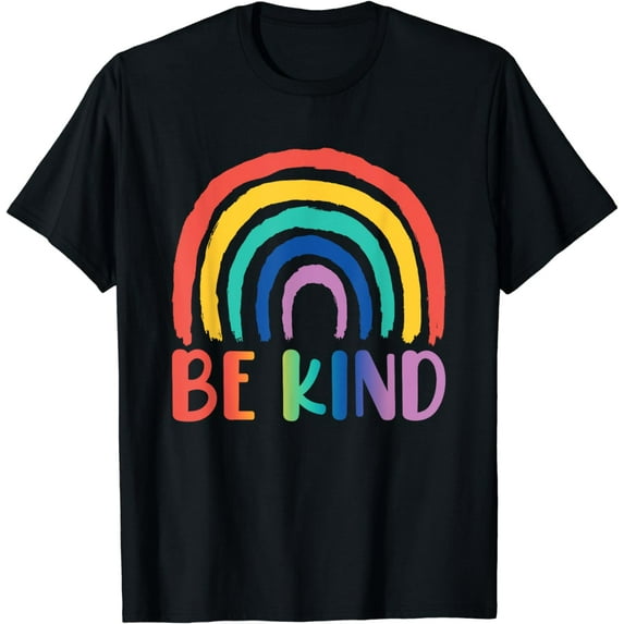 Be Kind Rainbow | Choose Kindness Funny Creative Graphic T-Shirt