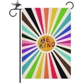 thumbnail image 1 of Be Kind Rainbow Sunshine Pride Garden Flag Double Sided LGBTQ Pride Outside Decorations Welcome Yard Flag, 1 of 5
