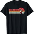 thumbnail image 1 of Be Kind, Retro Peace T-Shirt, 1 of 4