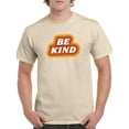 thumbnail image 1 of Be Kind Retro Slogan T-Shirt Men -Smartprints Designs, Male Small, 1 of 4