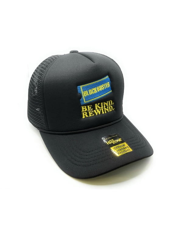 Be Kind Rewind Mesh Trucker Snapback (Black)