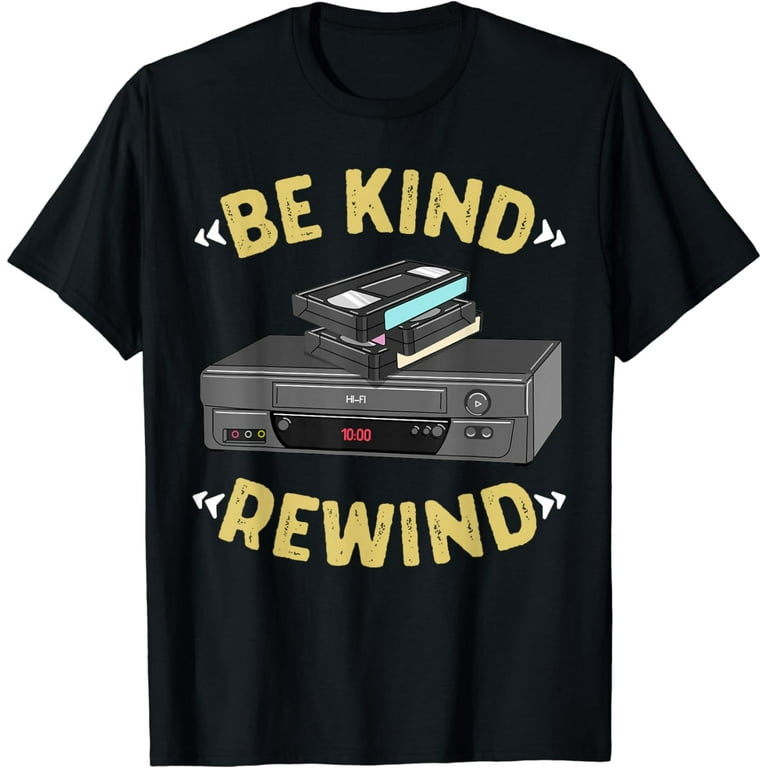 Vhs Retro Shirt - Distressed Vhs Retro Shirt - Distressed