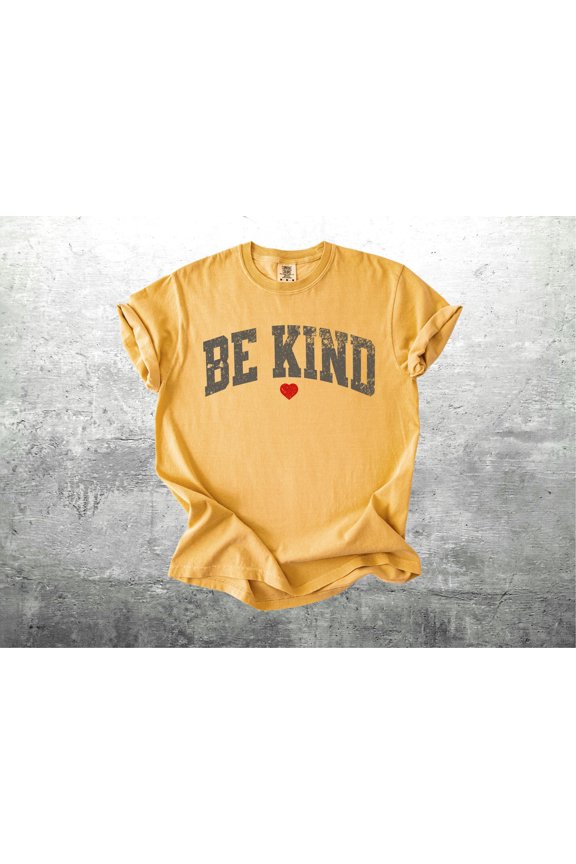 Be Kind Shirts Minimalist Retro Positivity Motivational Womens Mens Tshirt