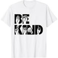 thumbnail image 1 of Interpreter ASL T-Shirt，Be Kind Sign Language Hand Talking Teachers, 1 of 3