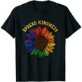 thumbnail image 1 of Be Kind Spread Kindness Womens T-Shirt Black Small, 1 of 5