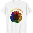 thumbnail image 1 of Be Kind Spread Kindness Womens T-Shirt White Small, 1 of 5