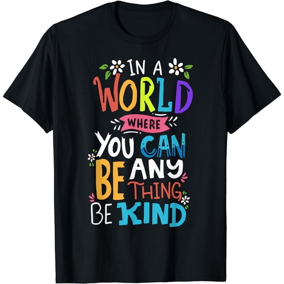 Be Kind T-Shirt Black 2X-Large