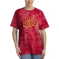 thumbnail image 1 of Be Kind Text Tie Dye Crystal Women -Smartprints Designs, Female Medium, 1 of 2
