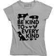 thumbnail image 1 of Be Kind To Every Kind Vegan Vegetarian Love For The Animals Women's T-Shirt, 1 of 4