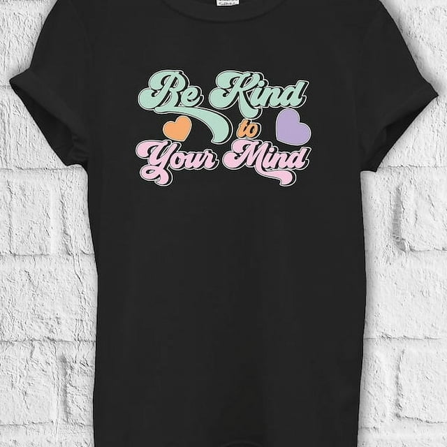 Be Kind To Your Mind Positive T shirt Hoodie Sweatshirt Jute Bag Kids T