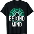 thumbnail image 1 of Be Kind To Your Mind T Self Talk T-Shirt Black X-Large, 1 of 4