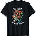 thumbnail image 1 of Be Kind To Your Mind Women Dandelion Mental Health Awareness T-Shirt, 1 of 4