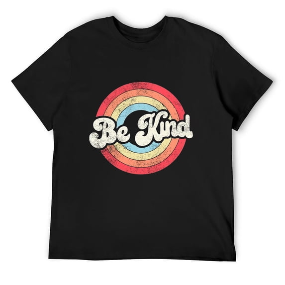Be Kind Women Positive Inspirational Kindness Retro Vintage Sweatshirt Black