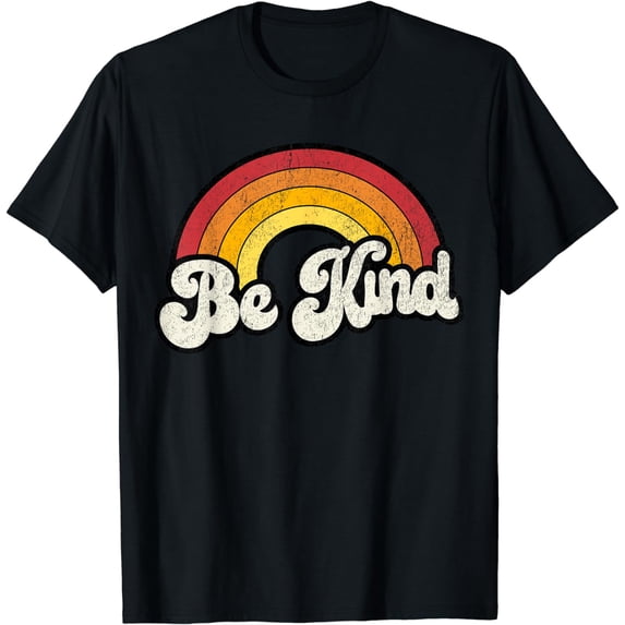 Be Kind Women Positive Inspirational Kindness Retro Vintage T-Shirt