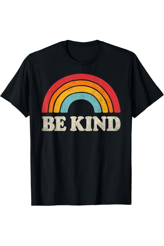 Be Kind Women Positive Inspirational Kindness Retro Vintage T-Shirt
