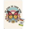thumbnail image 1 of Be Kind to Your Mind Wall Poster with Push Pins, 14.725" x 22.375", 1 of 6