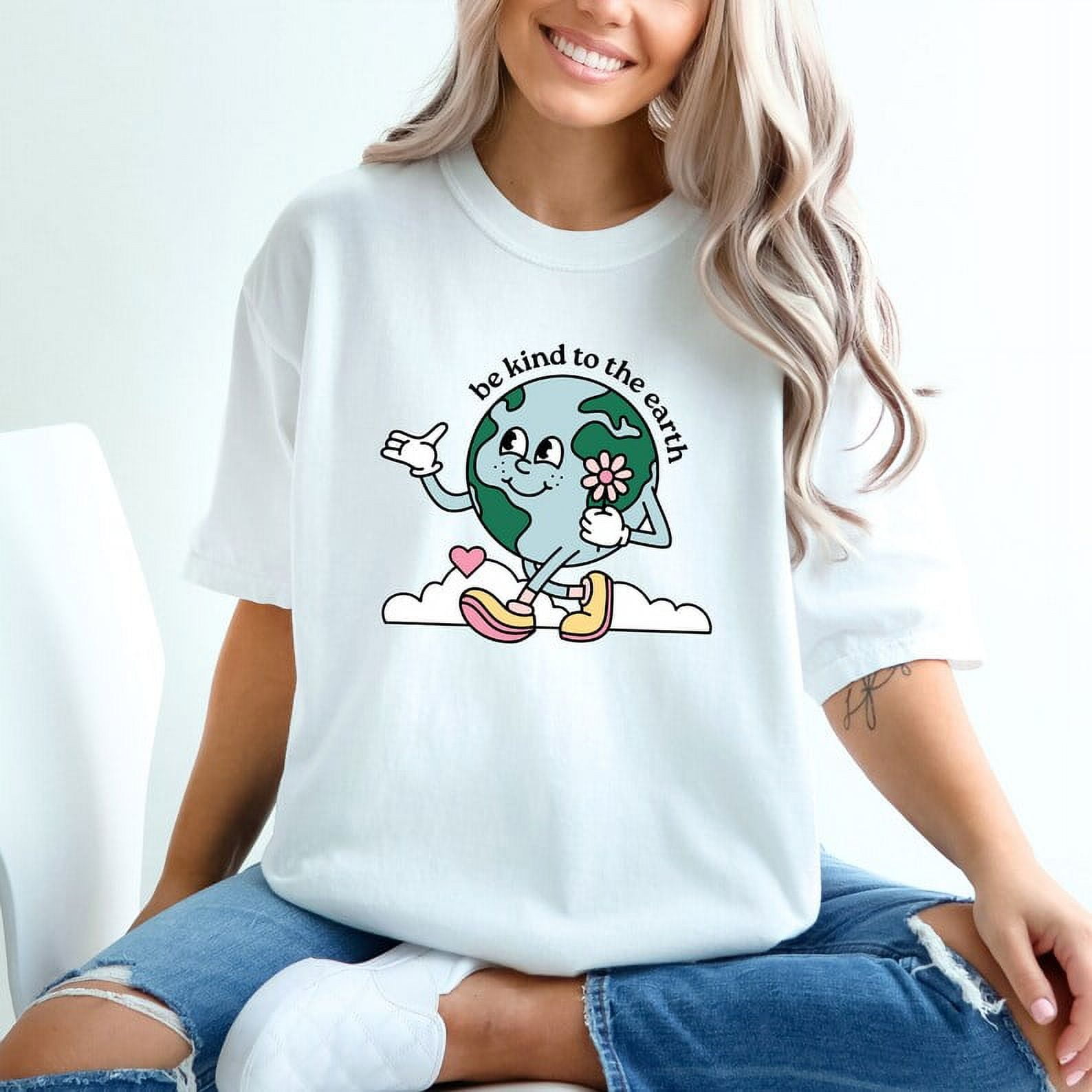 Be Kind to the Earth Tee, Earth Day Shirt, Love the Earth Tshirt, Cute