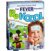 Be Koool Gel Sheets For Kids Fever 4 Each (Pack of 6)