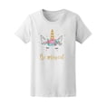 thumbnail image 1 of Be Magical Cute Unicorn T-Shirt Women -Image by Shutterstock, Female Medium, 1 of 2