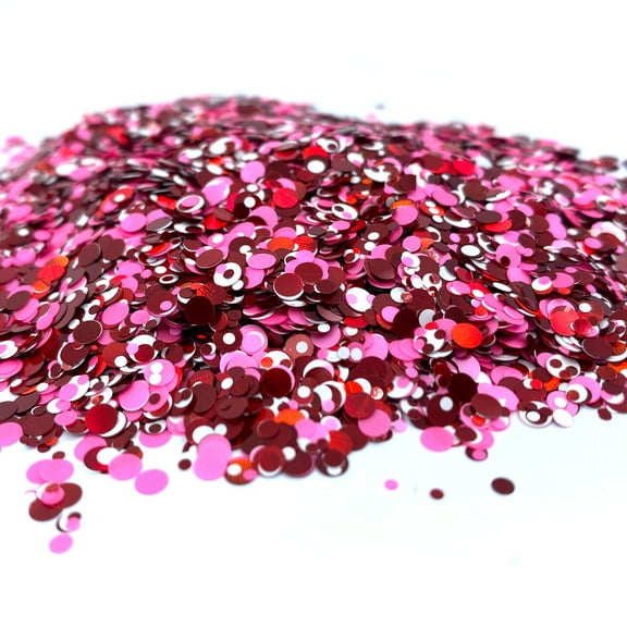 Be Mine Dot Glitter Confetti (1oz = 28g)