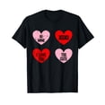 thumbnail image 1 of Be Mine I Love You Valentines Day Cute V-Day Heart T-Shirt, 1 of 5