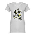 thumbnail image 1 of Be My Baby Shaped T-Shirt Women -Image by Shutterstock, Female Medium, 1 of 2