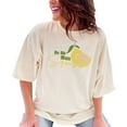 thumbnail image 1 of Be My Main Squeeze Lemon T-Shirt, Cute Fruit Graphic Tee, Fun Summer Shirt, Novelty Lemon Design, Comfy Casual Wear, Ivory Comfort Colors T-Shirt, Small, 1 of 1