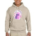 thumbnail image 1 of Be My Valentine, Dogs Hoodie Men -Smartprints Designs, Male 4X-Large, 1 of 4