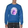 thumbnail image 1 of Be My Valentine, Dogs Sweatshirt Men -Smartprints Designs, Male 4X-Large, 1 of 4