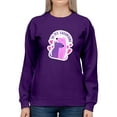 thumbnail image 1 of Be My Valentine, Dogs Sweatshirt Women -Smartprints Designs, Female Large, 1 of 4