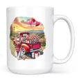 thumbnail image 1 of Be My Valentine's Devon Rex Truck Full of Love Flower Balloon Mug Cat Lover Kitten Owner Gifts Coffee Tea Cup - 02029, 1 of 4