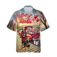 thumbnail image 1 of Be My Valentine's Doberman Pinscher Truck Full of Love Flower Balloon Hawaiian Shirt Breathable Summer Unisex Merch Doberman Dog Lover Gifts - 02029, 1 of 6