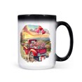 thumbnail image 1 of Be My Valentine's Golden Retriever Truck Full of Love Flower Balloon Heat Color Changing Mug Goldens Dog Lover Gifts Idea Magic Coffee Mug - 02029, 1 of 4