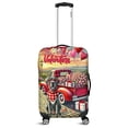 thumbnail image 1 of Be My Valentine's Great Dane Truck Full of Love Flower Balloon Travel Luggage Cover Danes Dog Lover Gifts Suitcase Dust Protective Decor - 02029, 1 of 5