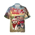 thumbnail image 1 of Be My Valentine's Havanese Truck Full of Love Flower Balloon Hawaiian Shirt Breathable Summer Unisex Merch Havanese Dog Lover Gifts Idea - 02029, 1 of 6