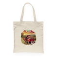 thumbnail image 1 of Be My Valentine's Mastiff Truck Full of Love Flower Balloon Canvas Tote Bag Mastiffs Dog Lover Gifts Idea Reusable Shopping Grocery Bag - 02029, 1 of 5
