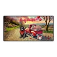 thumbnail image 1 of Be My Valentine's Newfoundland Truck Full of Love Flower Balloon Desk Mat Full Keyboard Mouse Pad Newfie Dog Lover Gifts Large Mousepad - 02029, 1 of 5