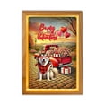 thumbnail image 1 of Be My Valentine's Siberian Husky Truck Full of Love Flower Balloon Acrylic Plaque with Wood Photo Frame Box Husky Dog Lover Gifts Light Box - 02029, 1 of 5