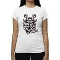 thumbnail image 1 of Be Naughty Krampus Dark Christmas Women's T-shirt, 1 of 4