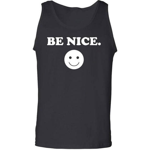 Be Nice Adult Tank Top