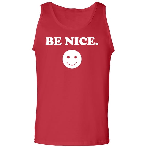 Be Nice Adult Tank Top