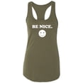thumbnail image 1 of Be Nice Racerback Tank, 1 of 3