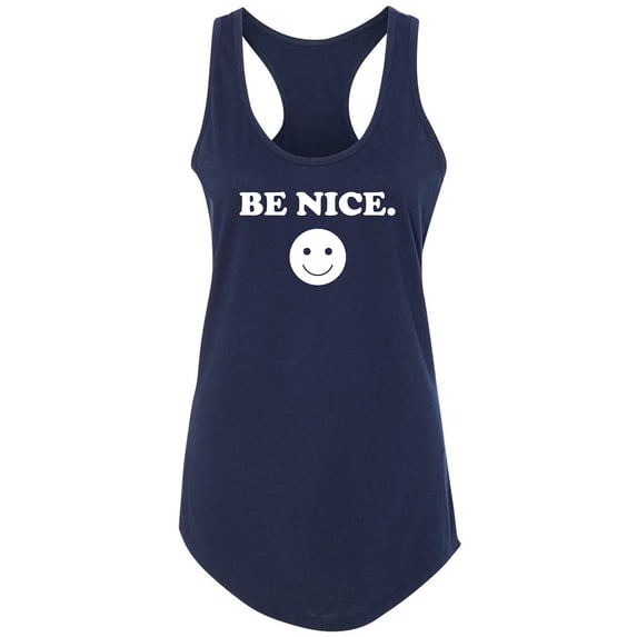 Be Nice Racerback Tank